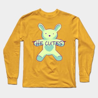 The cutest bunny green Long Sleeve T-Shirt